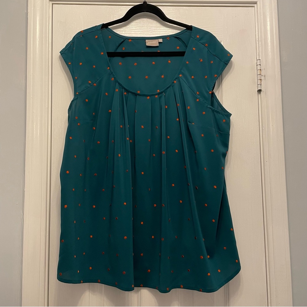 Teal Blouse